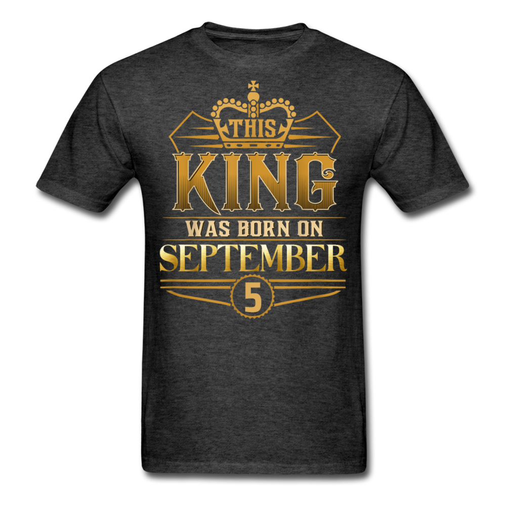 KING 5TH SEPTEMBER - heather black