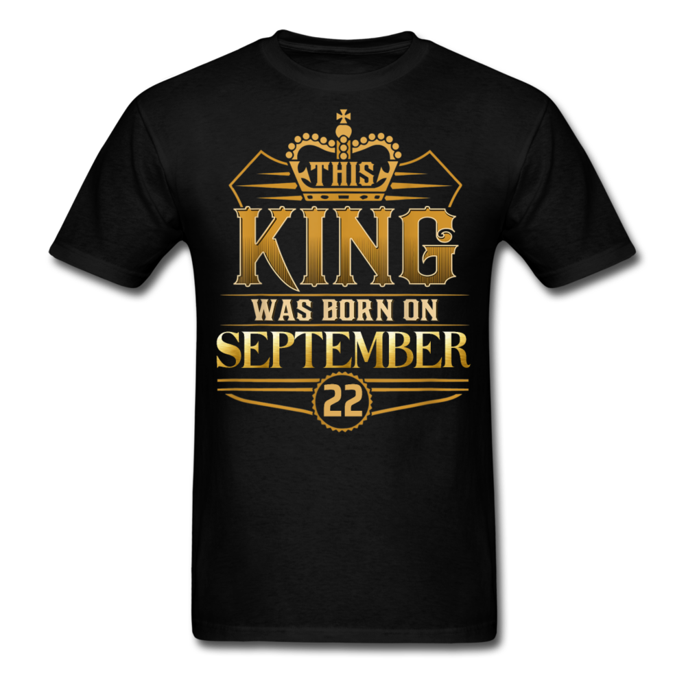 KING 22ND SEPTEMBER - black