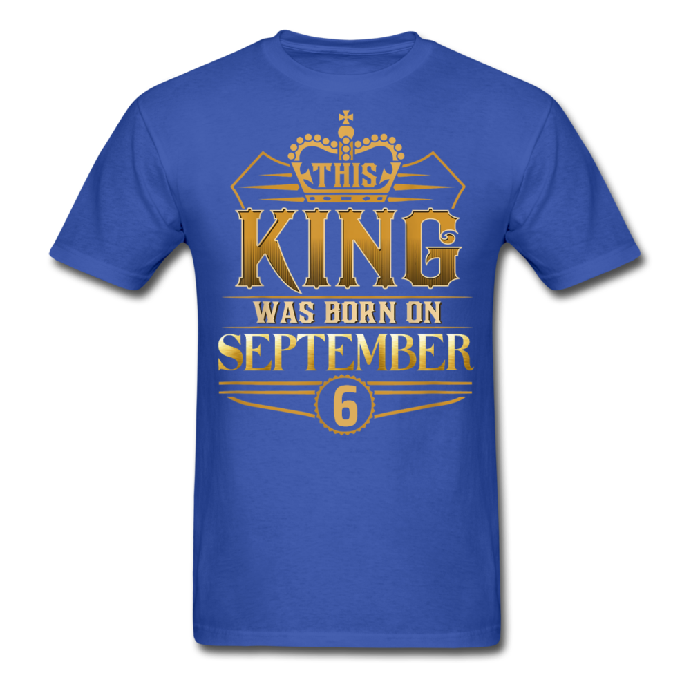 KING 6TH SEPTEMBER - royal blue