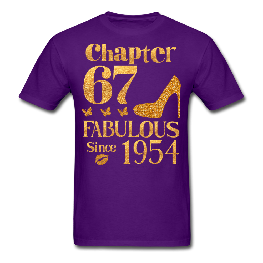 GOLD 67 UNISEX SHIRT - purple