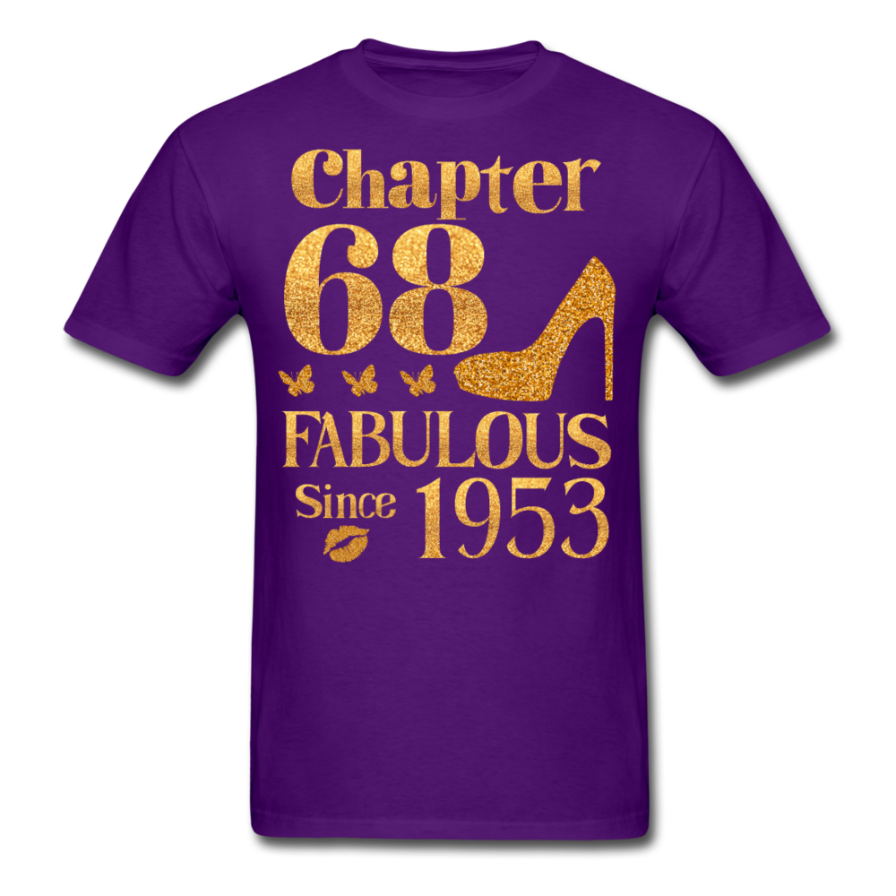 GOLD 68 UNISEX SHIRT - purple