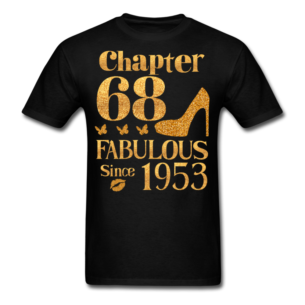 GOLD 68 UNISEX SHIRT - black