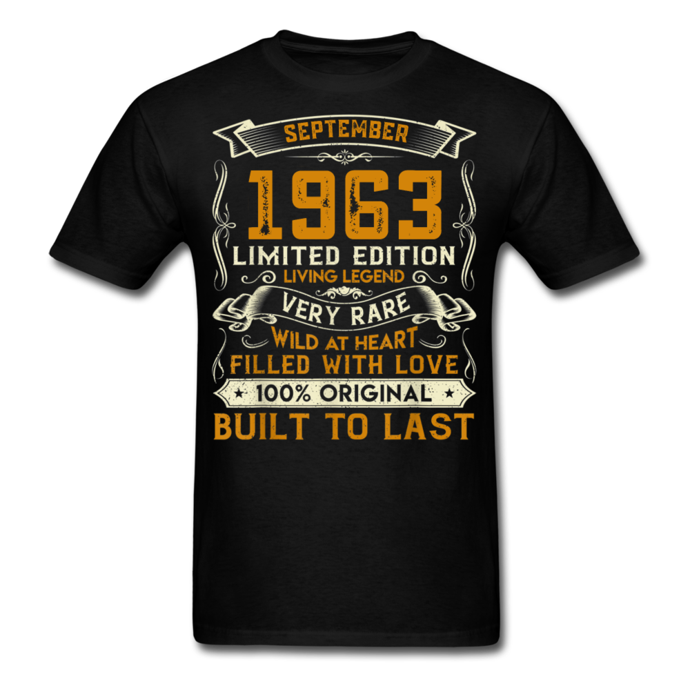 SEPTEMBER 1963 SHIRT - black