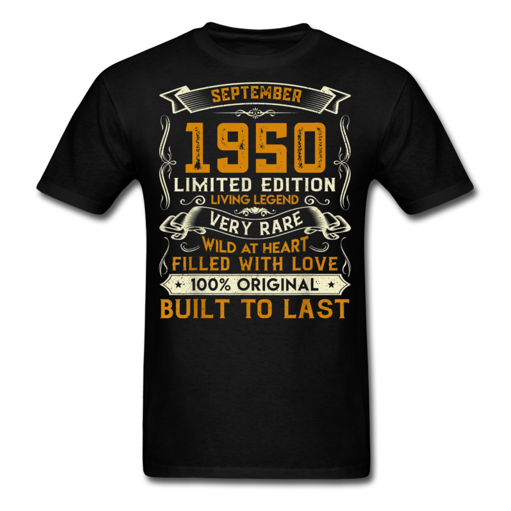 SEPTEMBER 1950 SHIRT - black