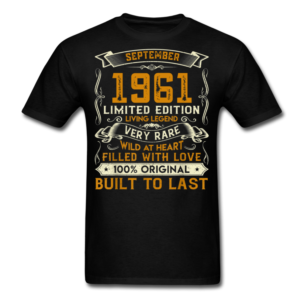 SEPTEMBER 1961 SHIRT - black