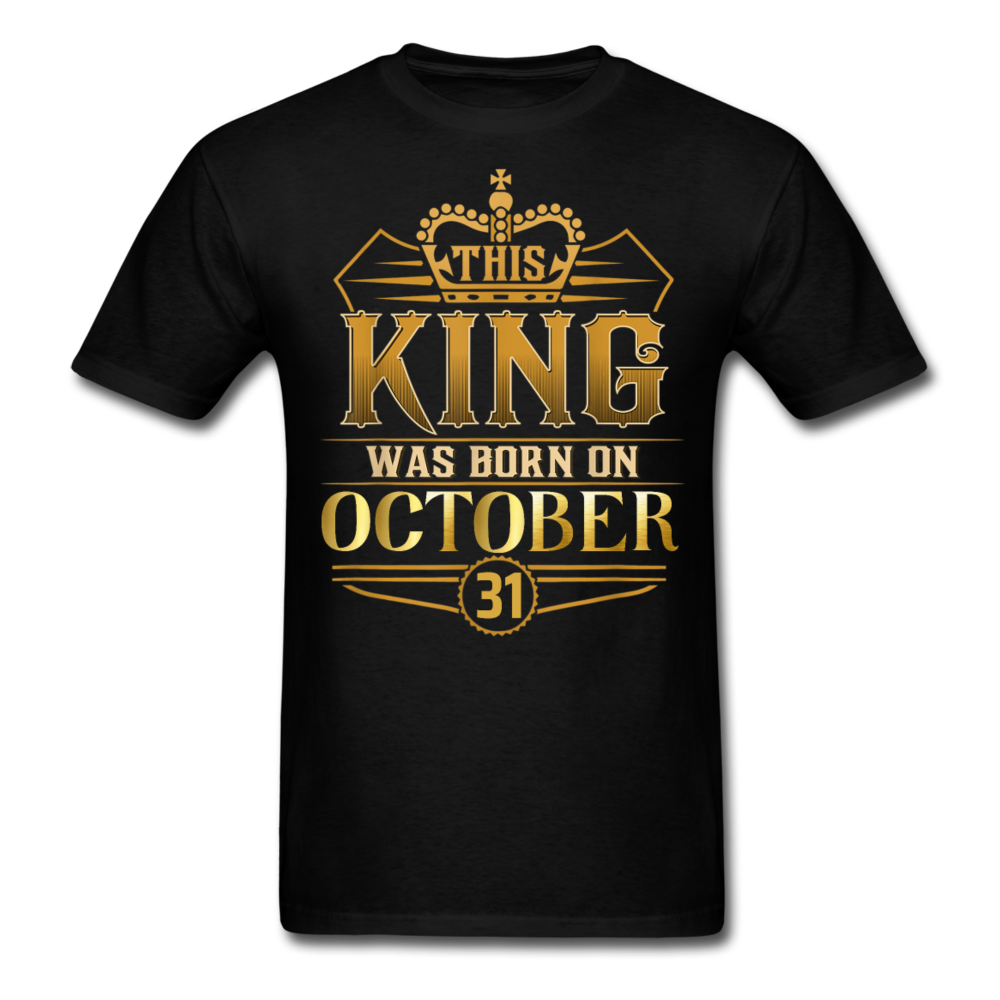 KING 31ST OCTOBER - black