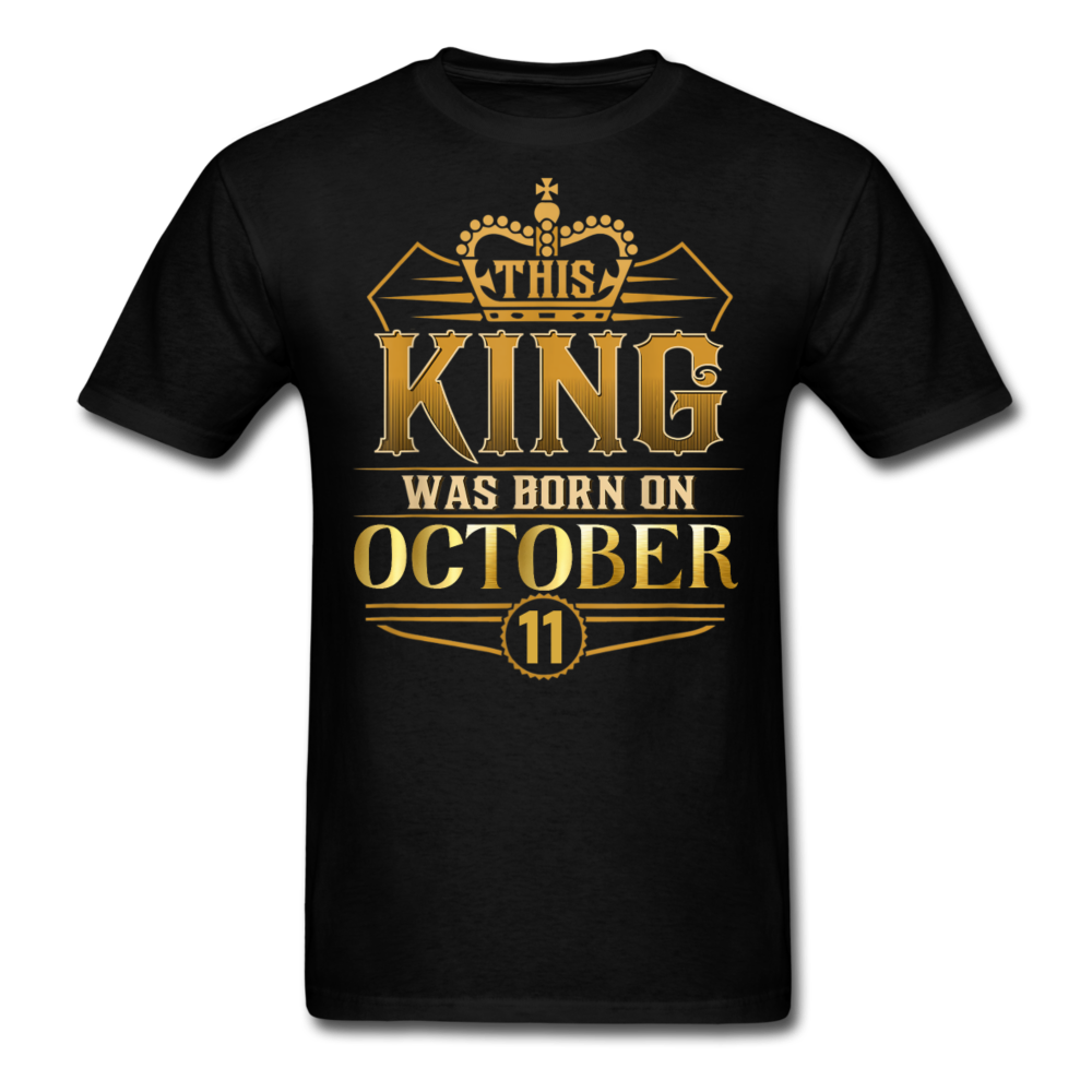 KING 11TH OCTOBER - black