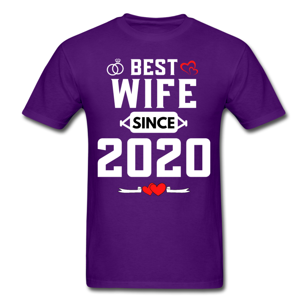 BEST WIFE 2020 UNISEX SHIRT - purple
