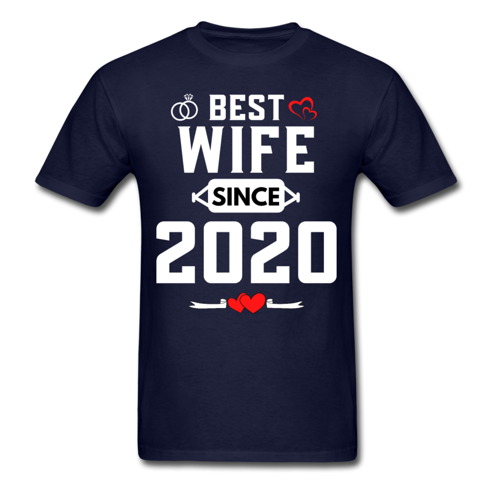 BEST WIFE 2020 UNISEX SHIRT - navy