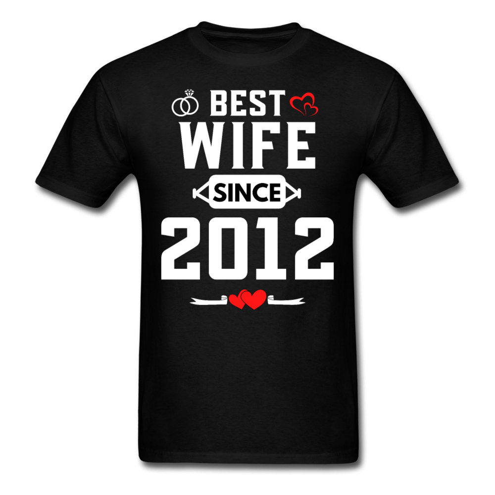 BEST WIFE 2013 UNISEX SHIRT - black