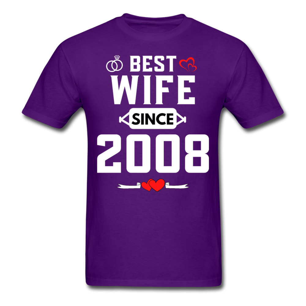 BEST WIFE 2018 UNISEX SHIRT - purple