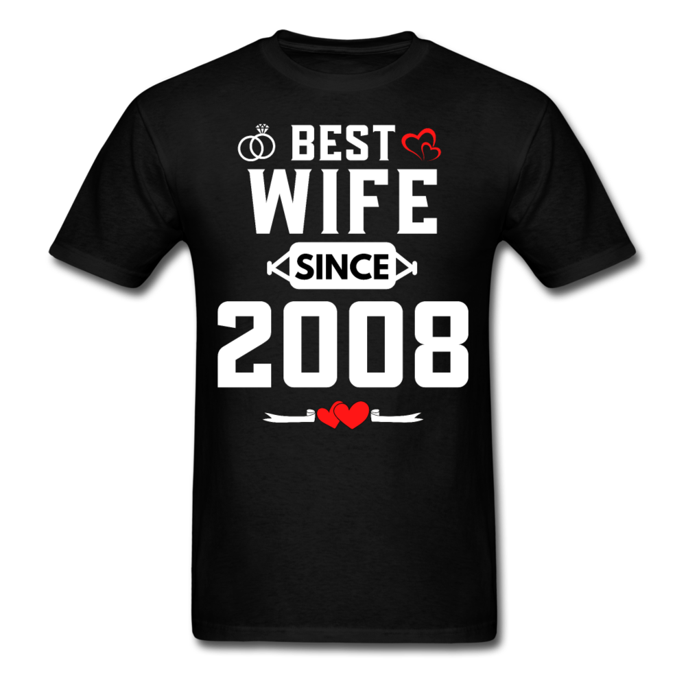 BEST WIFE 2018 UNISEX SHIRT - black