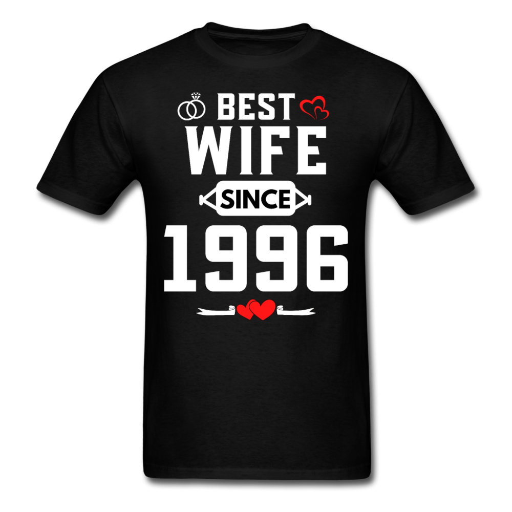 BEST WIFE 1996 UNISEX SHIRT - black