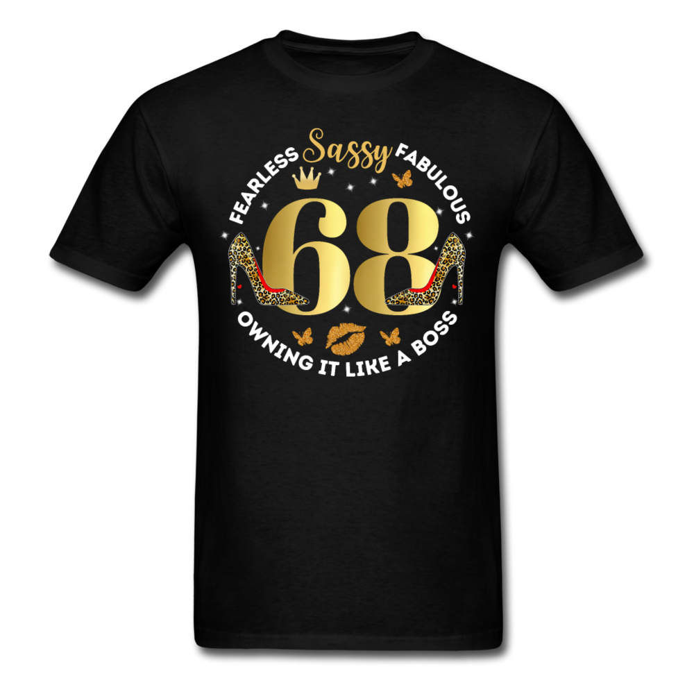 SASSY 68 UNISEX SHIRT - black