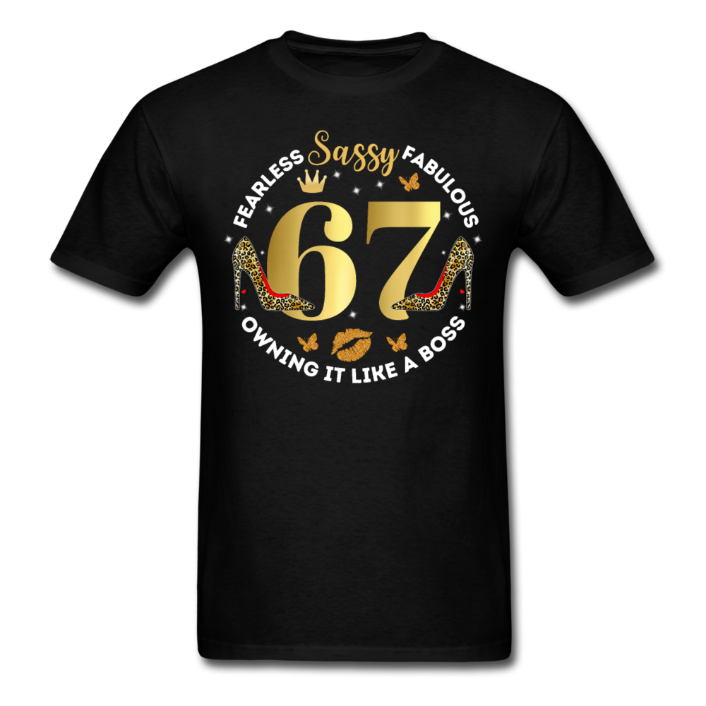 SASSY 67 UNISEX SHIRT - black