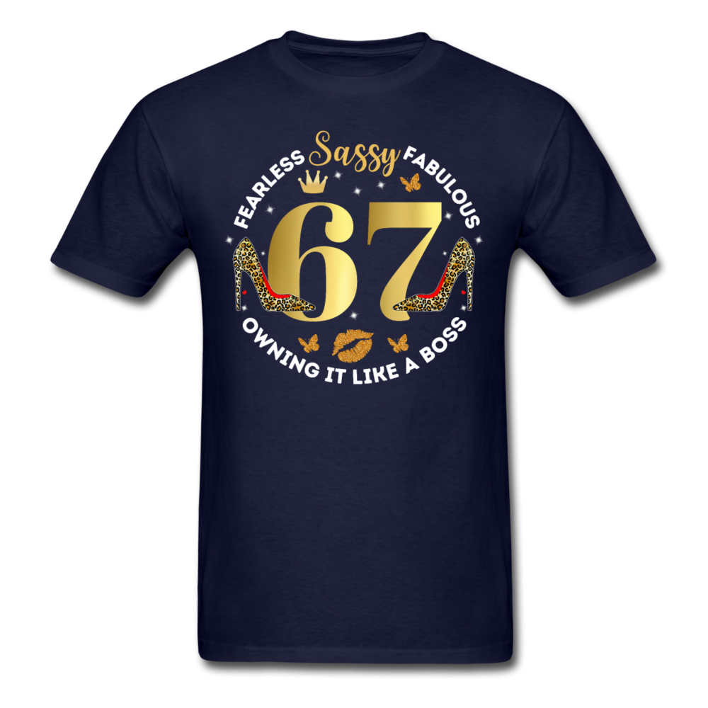 SASSY 67 UNISEX SHIRT - navy