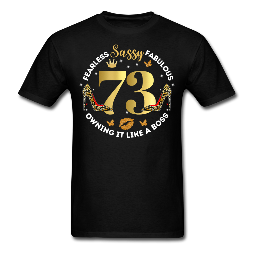 SASSY 73 UNISEX SHIRT - black