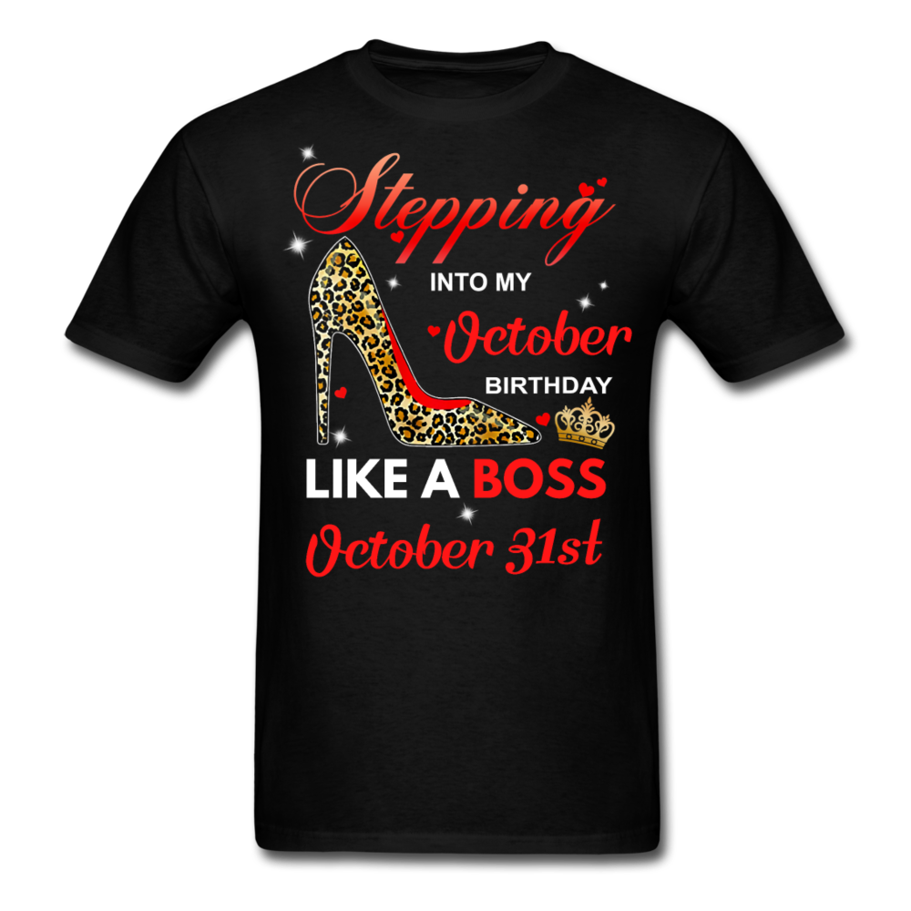 BOSS 31ST OCTOBER UNISEX SHIRT - black