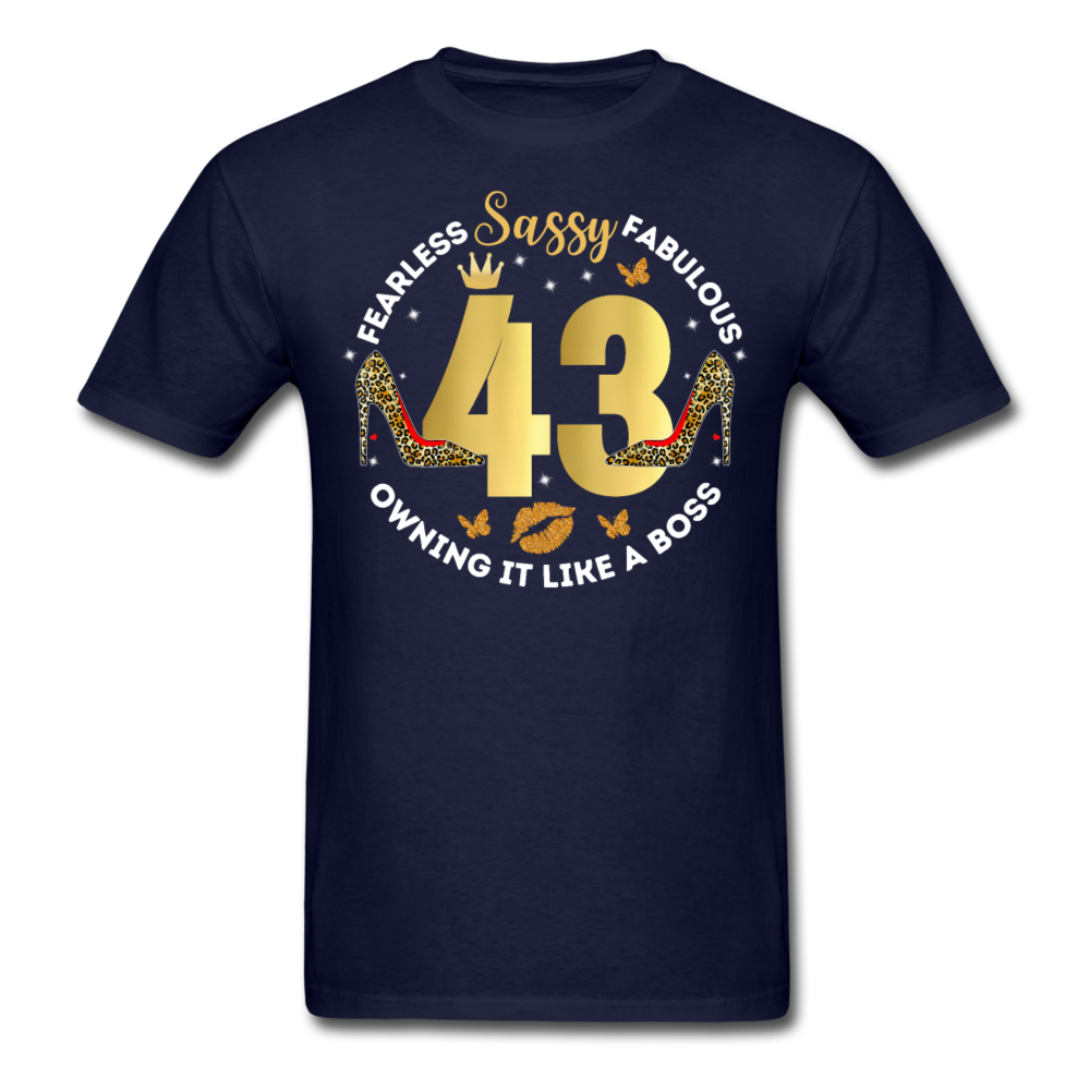 SASSY 43 UNISEX SHIRT - navy