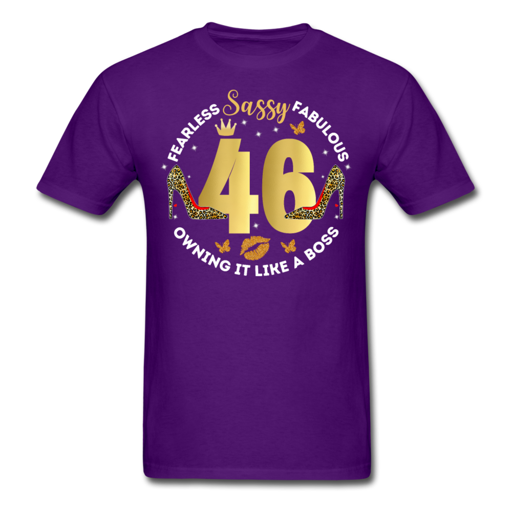 SASSY 46 UNISEX SHIRT - purple