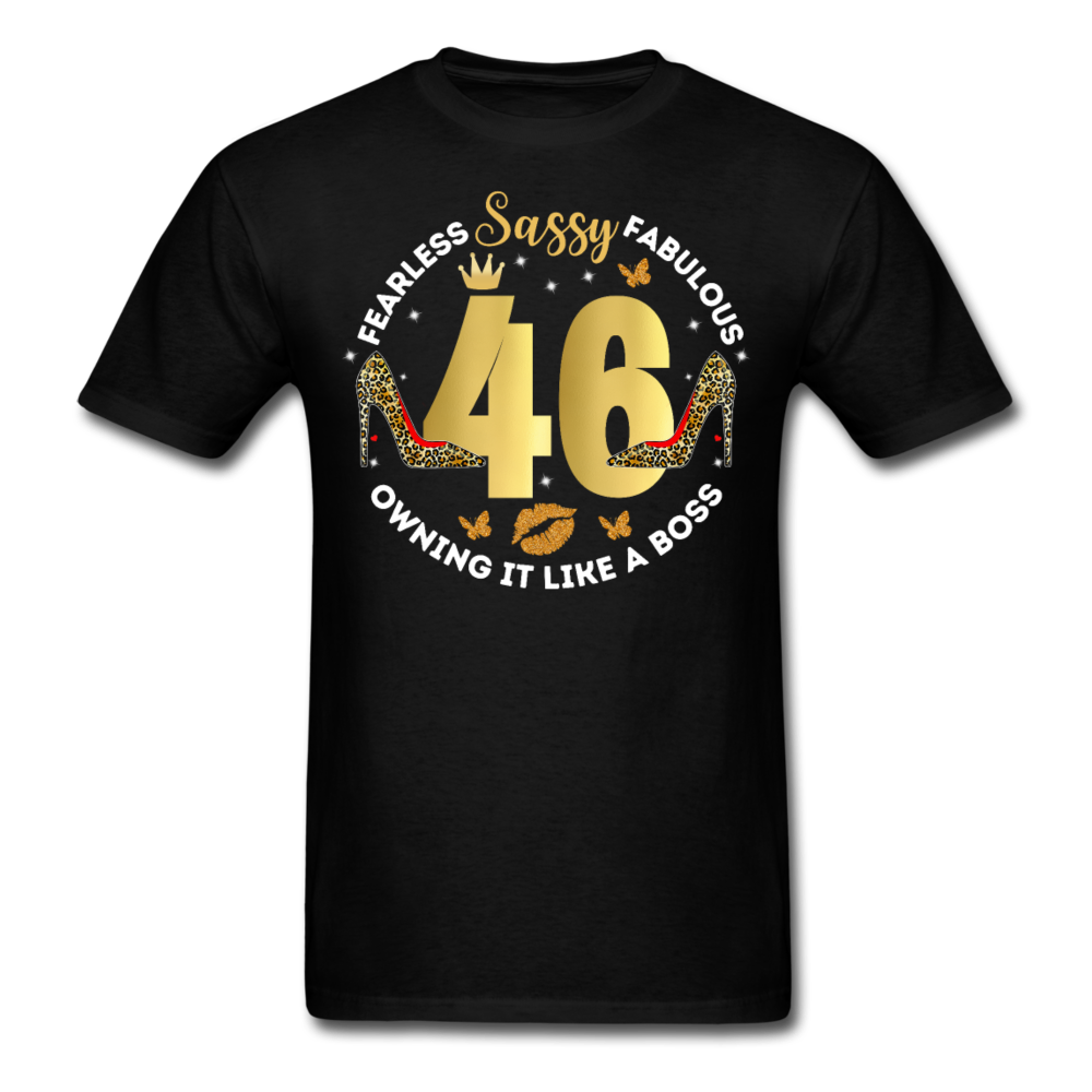 SASSY 46 UNISEX SHIRT - black