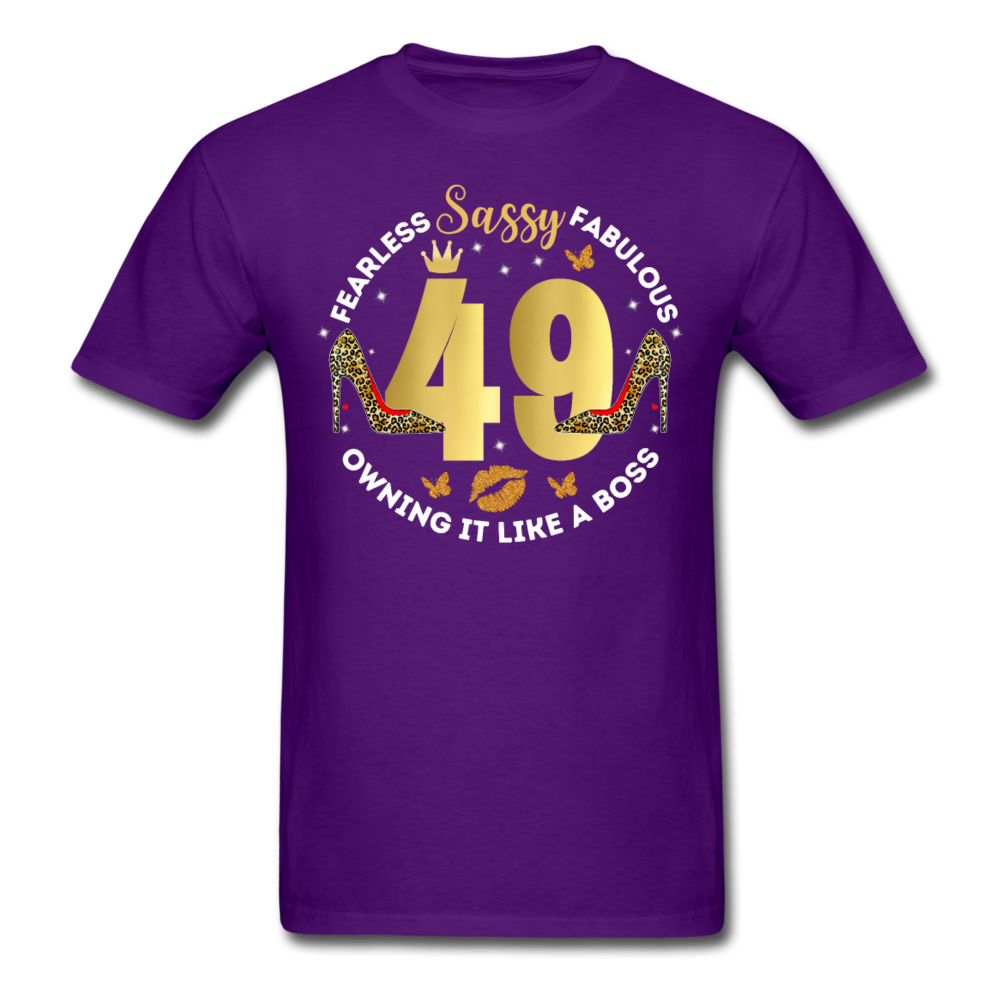 SASSY 49 UNISEX SHIRT - purple