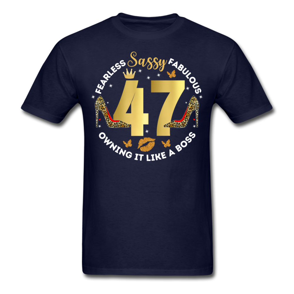 SASSY 47 UNISEX SHIRT - navy