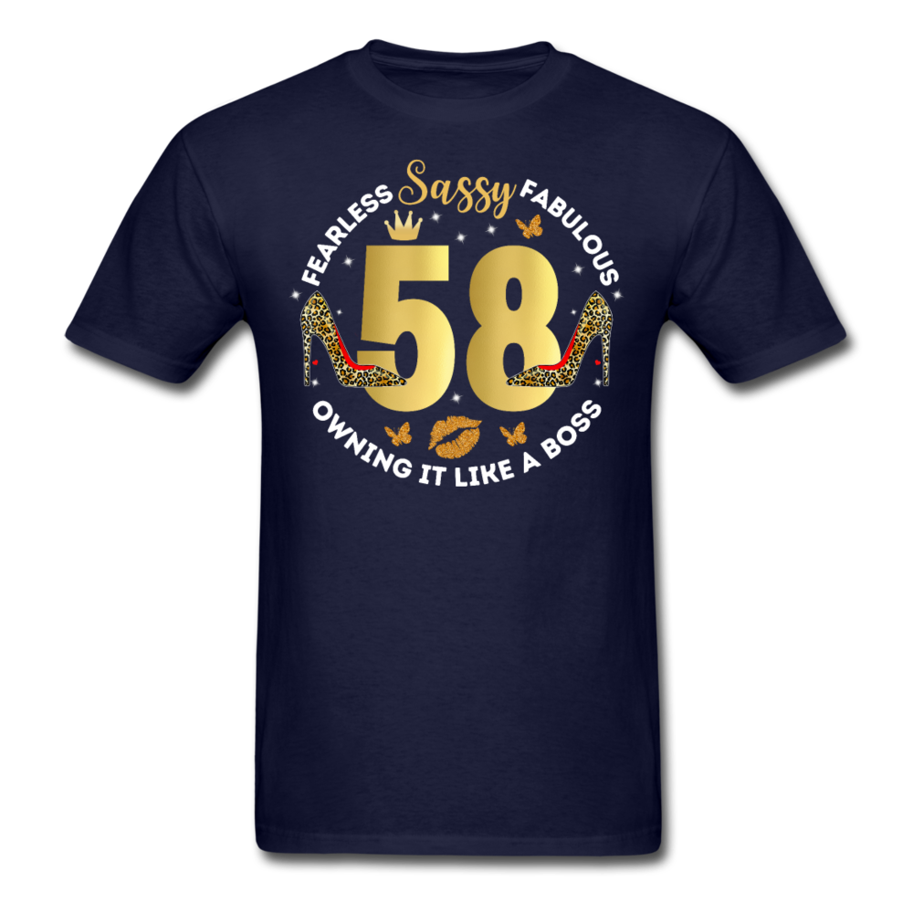 SASSY 58 UNISEX SHIRT - navy