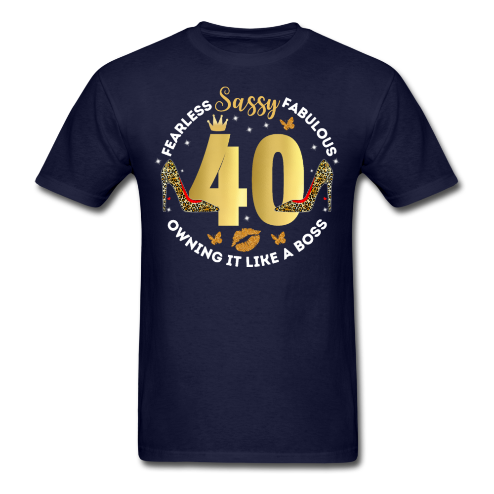 SASSY 40 UNISEX SHIRT - navy