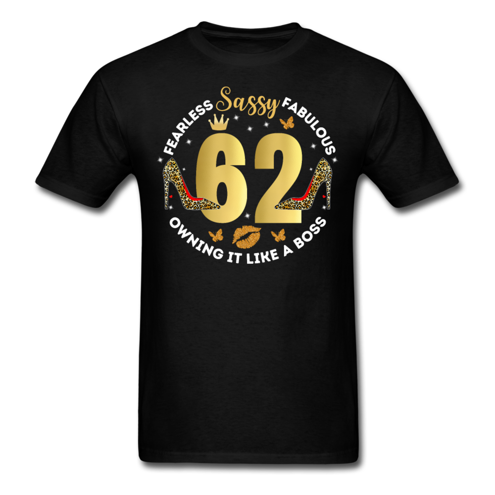 SASSY 62 UNISEX SHIRT - black