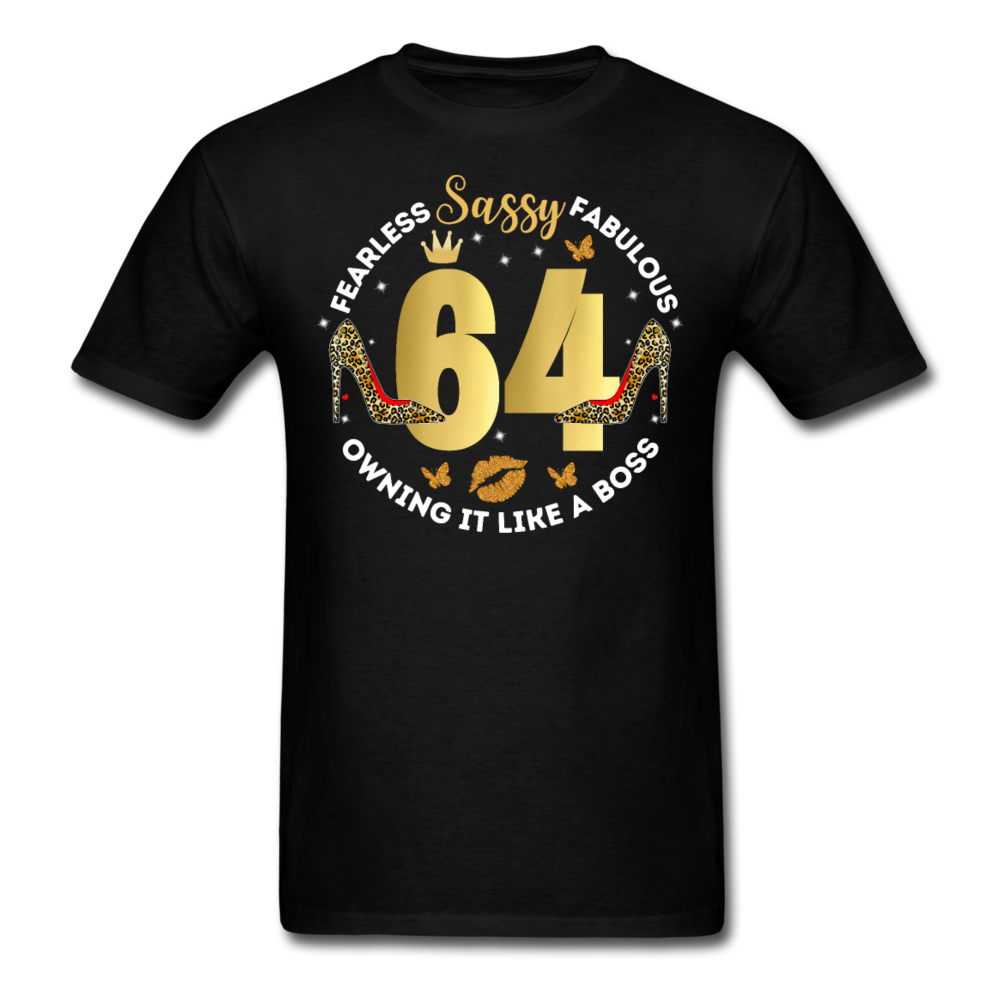 SASSY 64 UNISEX SHIRT - black