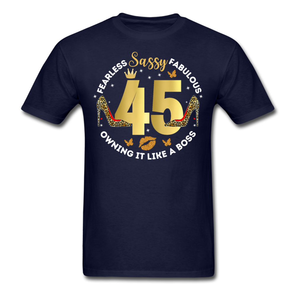 SASSY 45 UNISEX SHIRT - navy