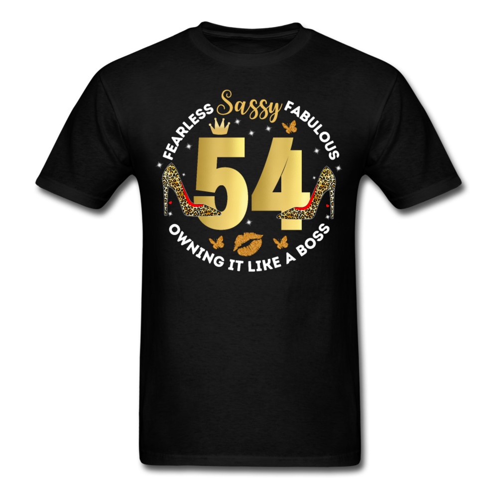 SASSY 54 UNISEX SHIRT - black