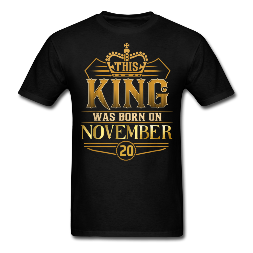 KING 20TH NOVEMBER - black