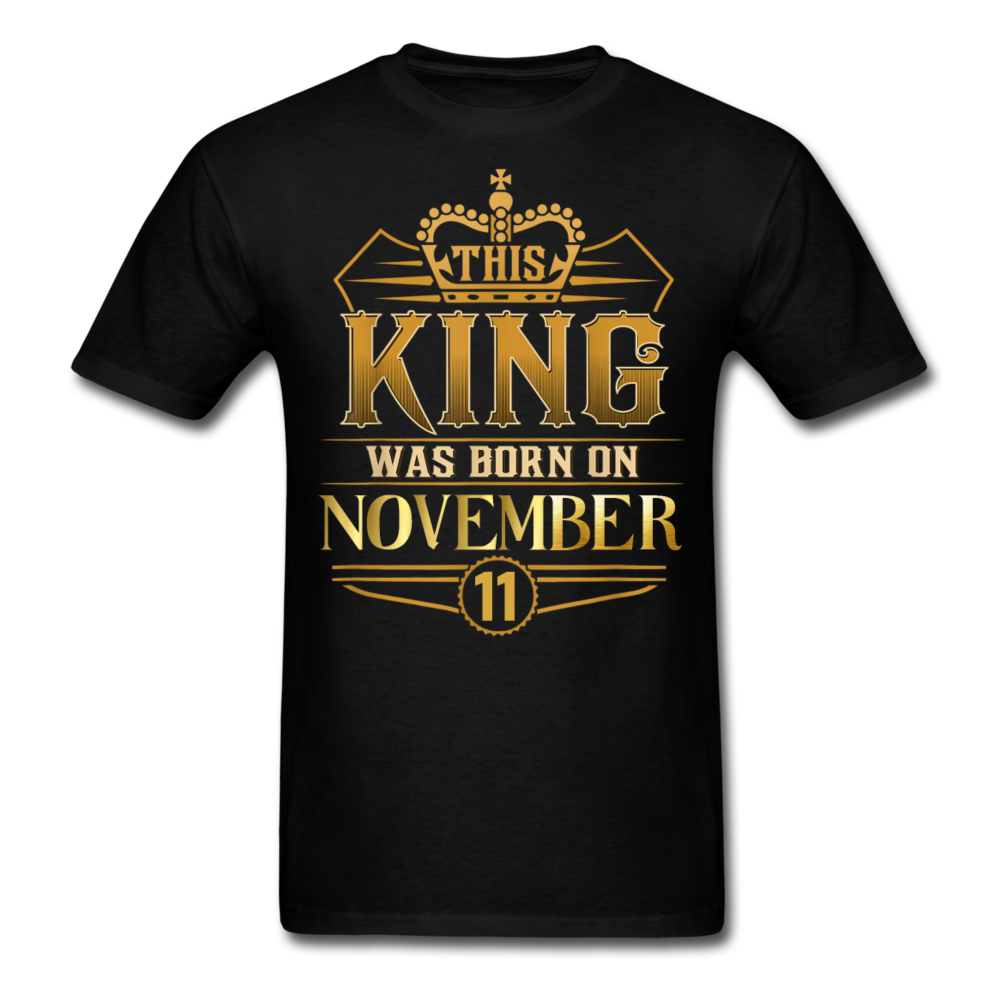 KING 11TH NOVEMBER - black