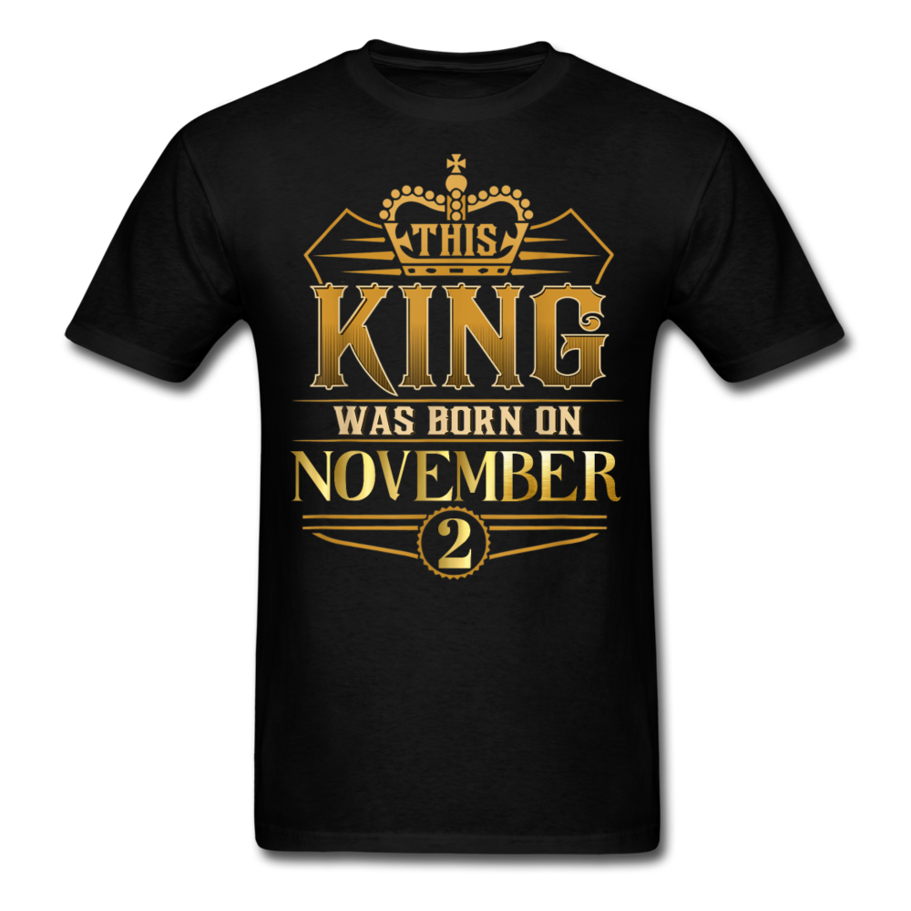 KING 2ND NOVEMBER - black