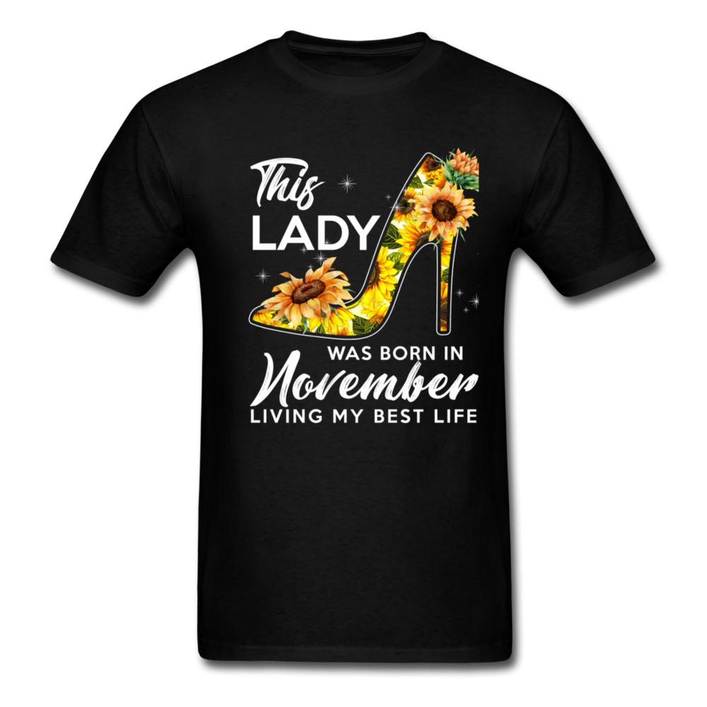 NOVEMBER LADY UNISEX SHIRT - black