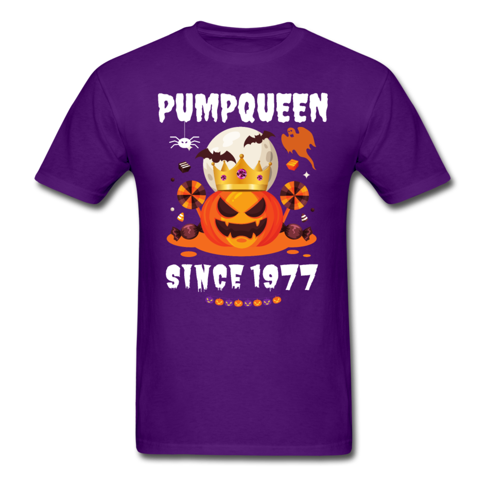 PUMPQUEEN 1977 UNISEX SHIRT - purple