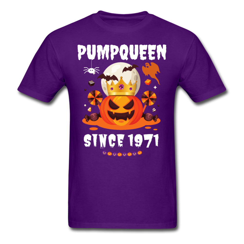 PUMPQUEEN 1971 UNISEX SHIRT - purple