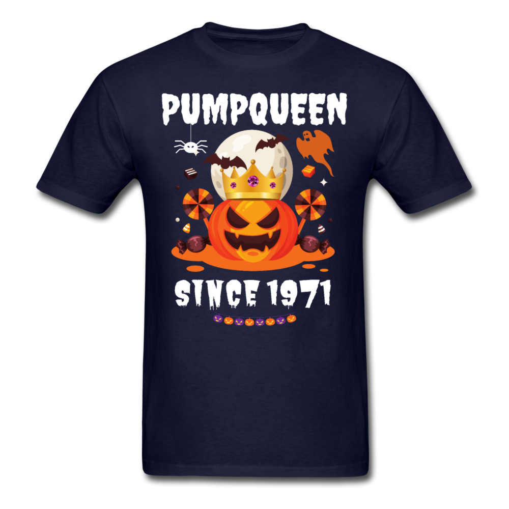 PUMPQUEEN 1971 UNISEX SHIRT - navy