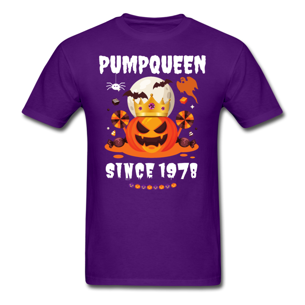 PUMPQUEEN 1978 UNISEX SHIRT - purple