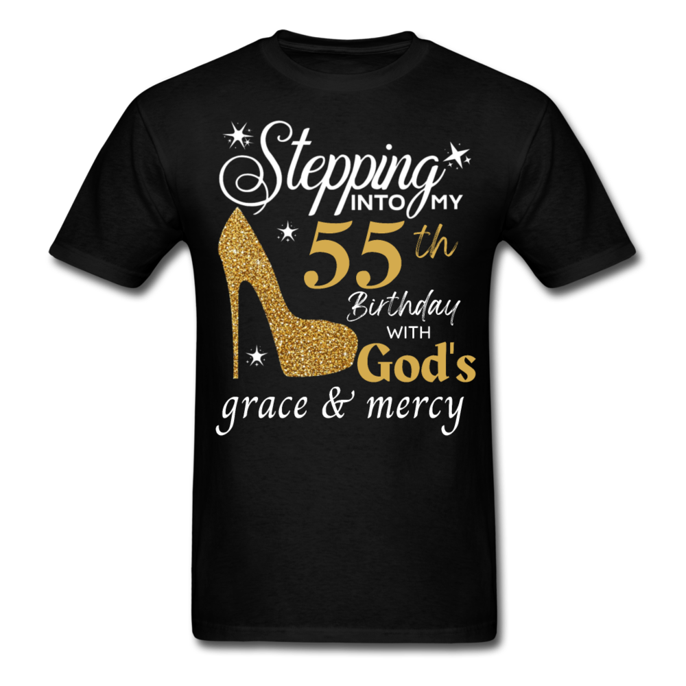 55 GODS GRACE UNISEX SHIRT - black