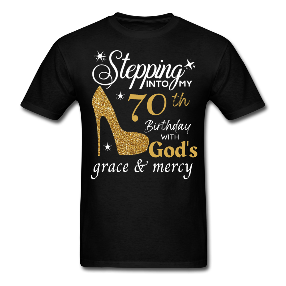 70 GODS GRACE UNISEX SHIRT - black