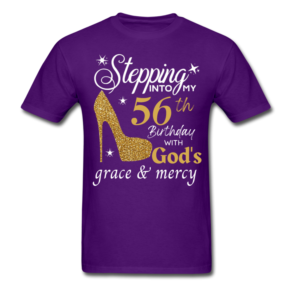 56 GODS GRACE UNISEX SHIRT - purple