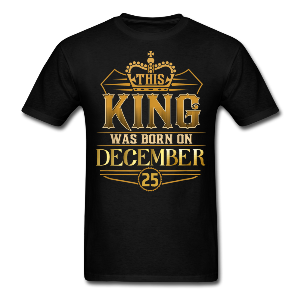 KING 25TH DECEMBER - black