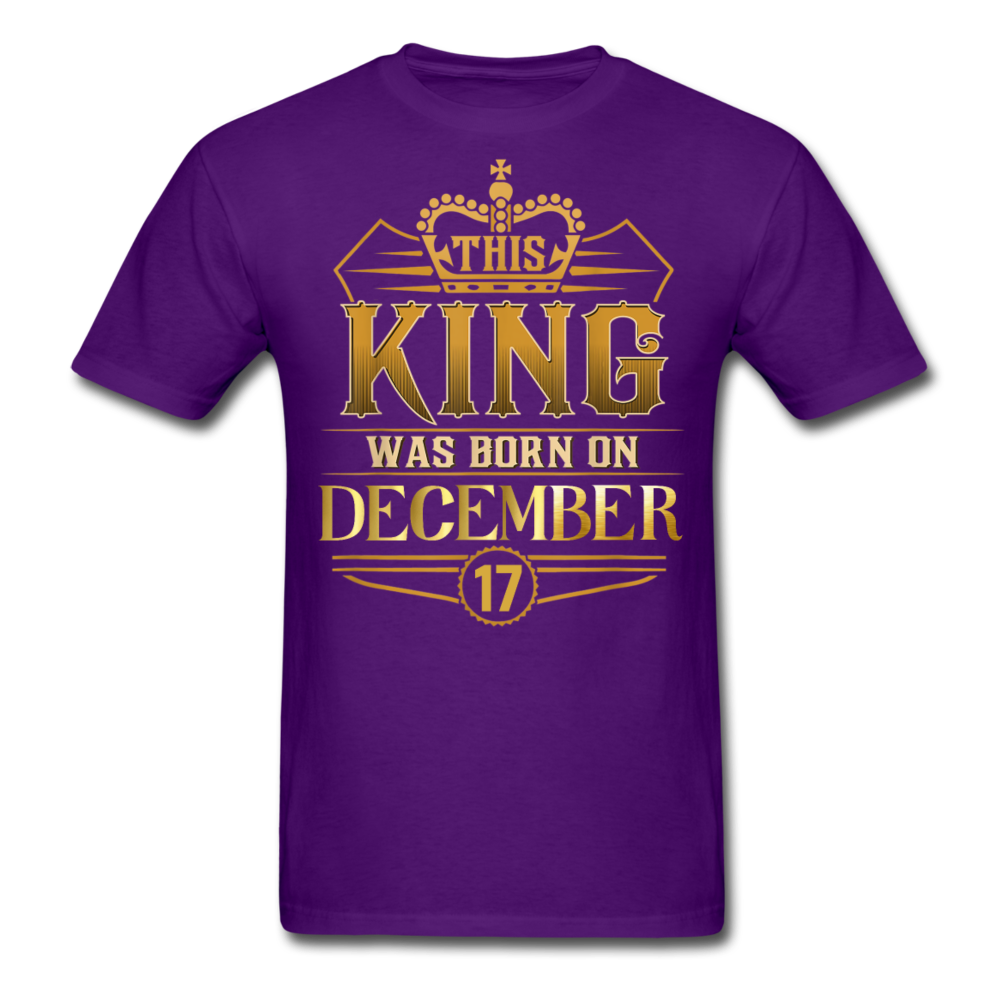KING 17TH DECEMBER - purple
