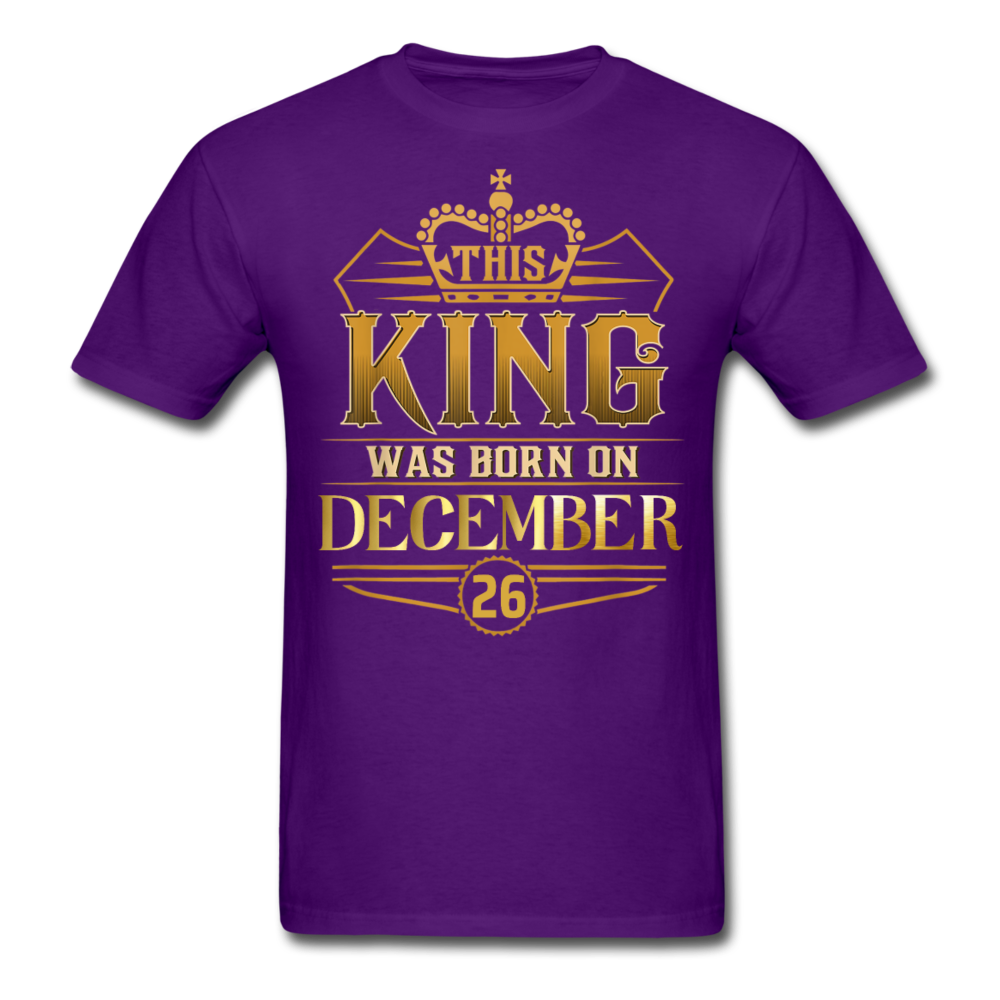 KING 26TH DECEMBER - purple