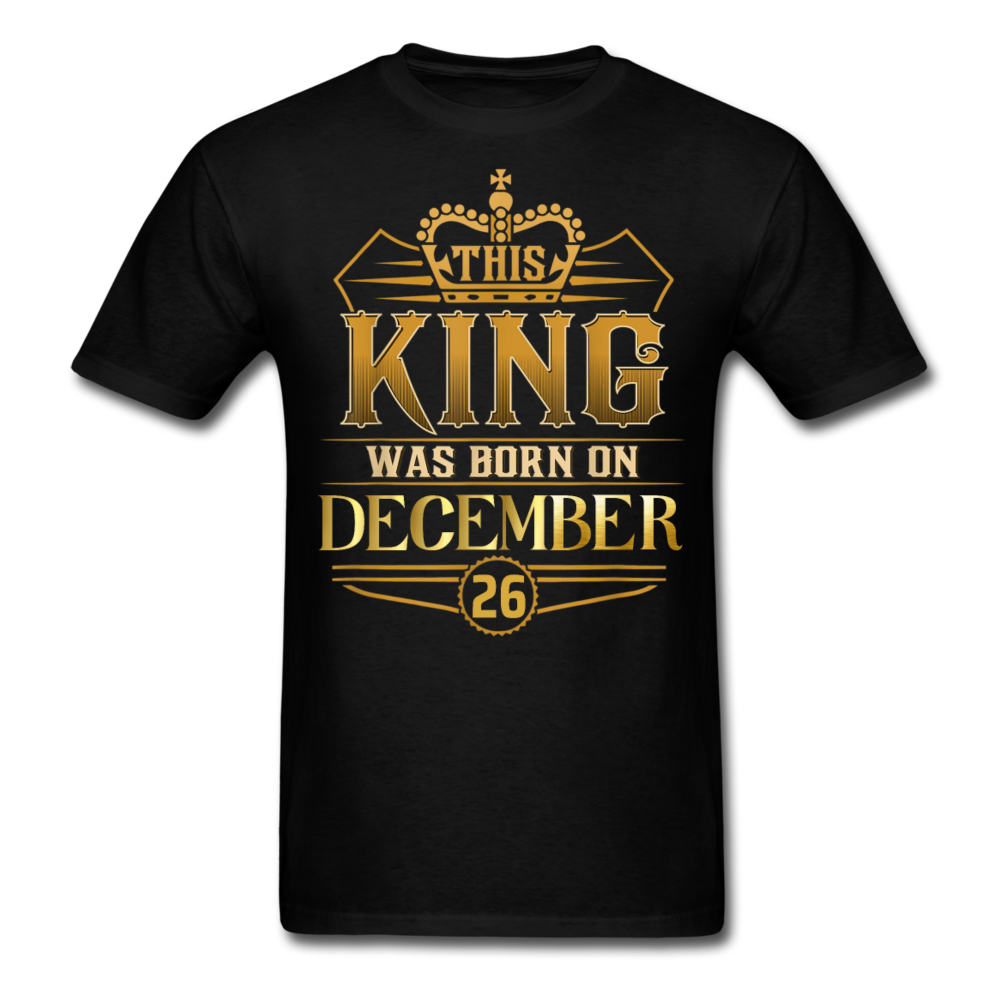 KING 26TH DECEMBER - black