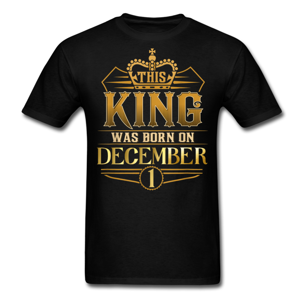 KING 1ST DECEMBER - black