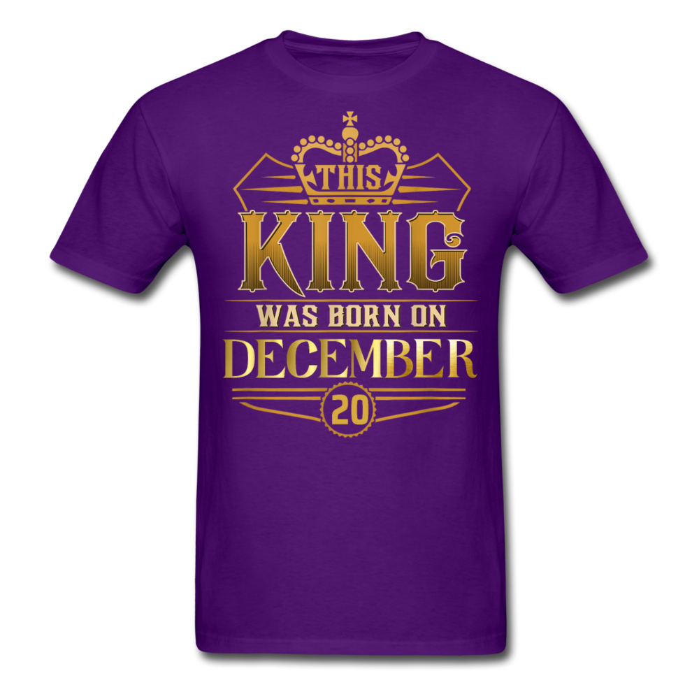 KING 20TH DECEMBER - purple